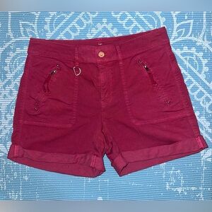 Hot Pink Denim Shorts White House Black Market